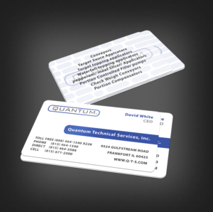 Business Card Design by Graphics Design Help for Quantum Technical Services | Design: #23665862