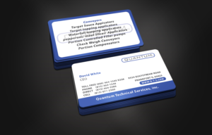 Business Card Design by Graphics Design Help for Quantum Technical Services | Design: #23665864