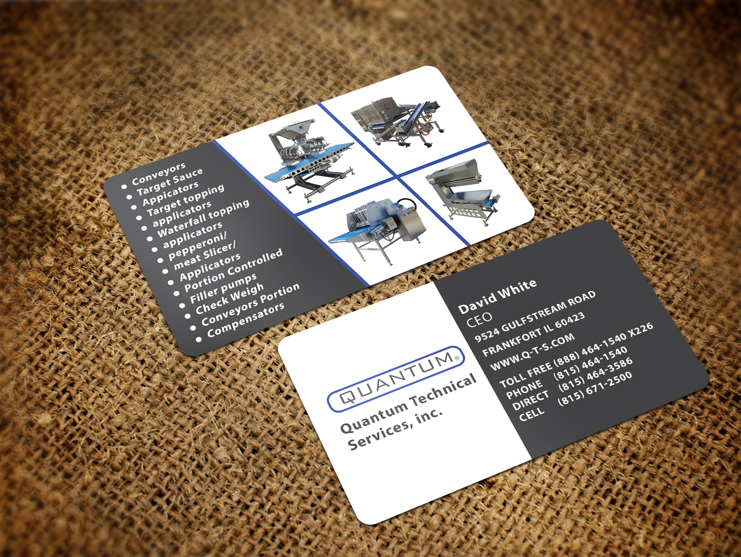 Business Card Design by Graphics Design Help for Quantum Technical Services | Design #23665866