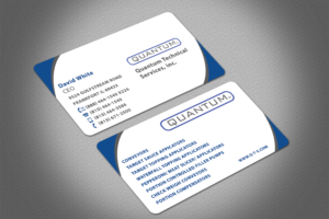 Business Card Design by Graphics Design Help for Quantum Technical Services | Design: #23665868