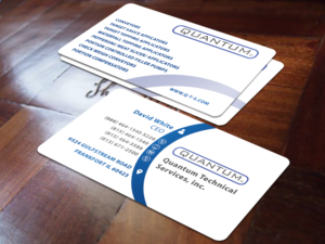 Business Card Design by Graphics Design Help for Quantum Technical Services | Design: #23665869