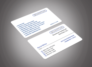 Business Card Design by Graphics Design Help for Quantum Technical Services | Design: #23665870