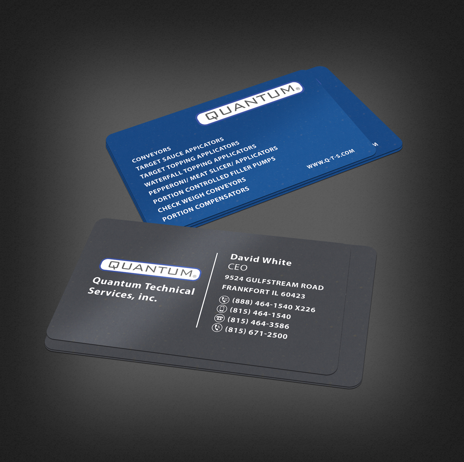 Business Card Design by Graphics Design Help for Quantum Technical Services | Design #23665871