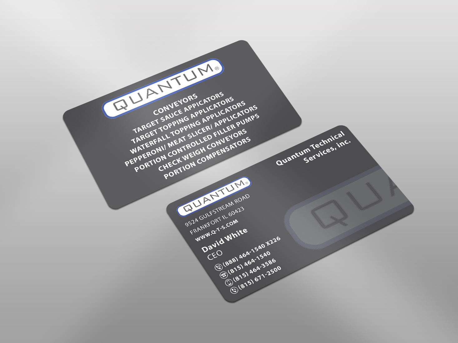Business Card Design by Graphics Design Help for Quantum Technical Services | Design #23665879