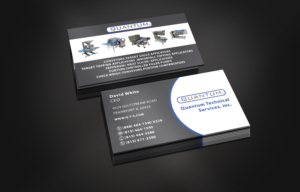 Business Card Design by Graphics Design Help for Quantum Technical Services | Design: #23665880