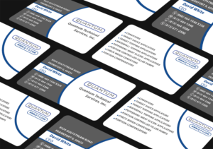 Business Card Design by Graphics Design Help for Quantum Technical Services | Design: #23665881