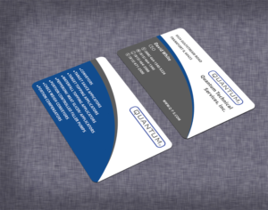 Business Card Design by Graphics Design Help for Quantum Technical Services | Design: #23665882