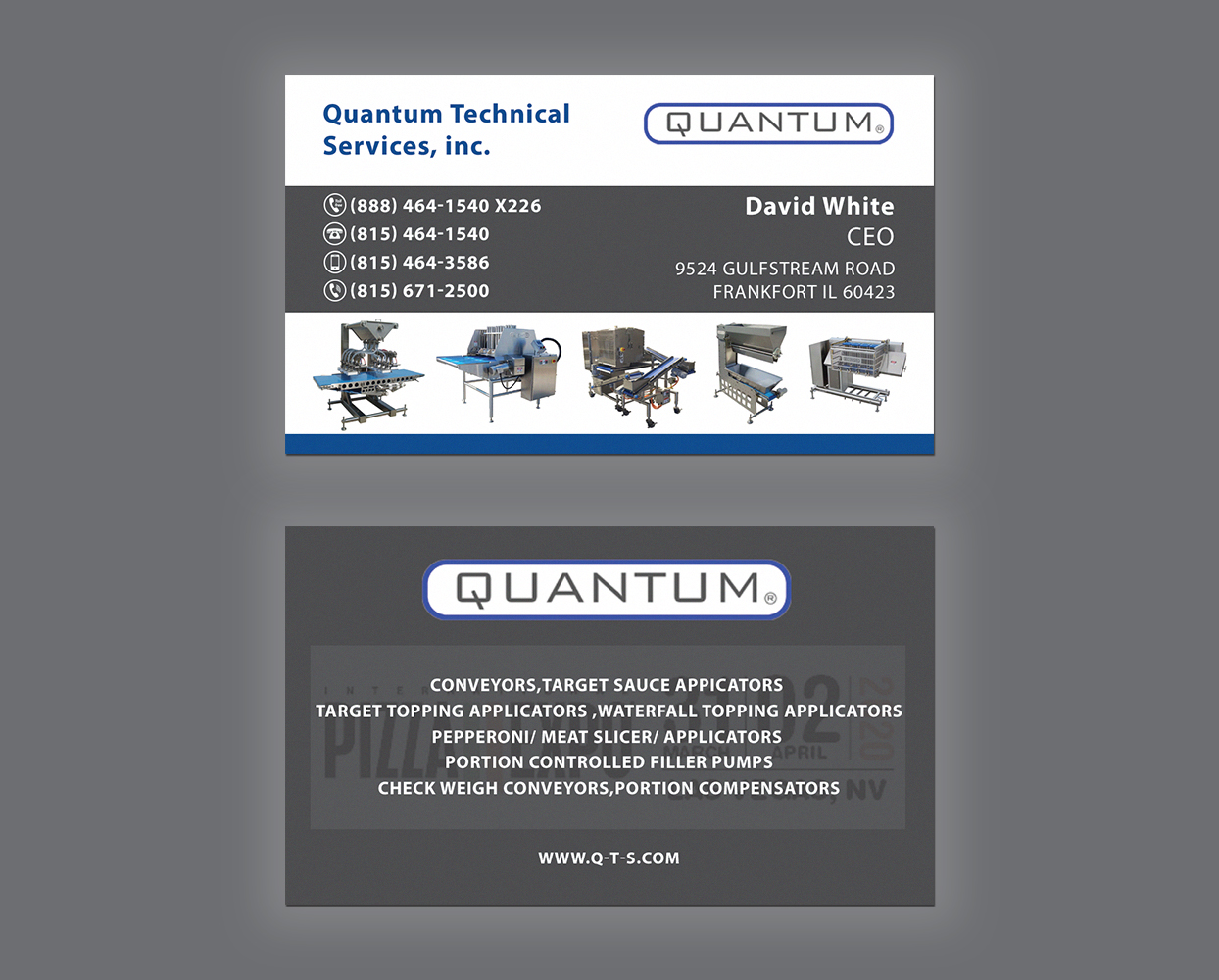 Business Card Design by Graphics Design Help for Quantum Technical Services | Design #23665883