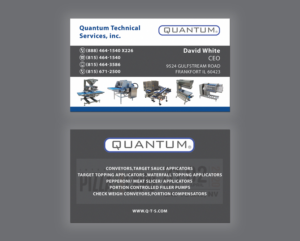 Business Card Design by Graphics Design Help for Quantum Technical Services | Design: #23665883