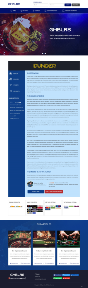 Web Design by pb for Arctic Revenue OY | Design: #23672903