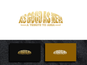 AS GOOD AS NEW "A tribute to ABBA" | Design de Logo par ArtSamurai