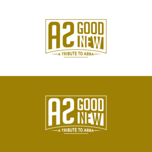 AS GOOD AS NEW "A tribute to ABBA" | Logo Design by Rii