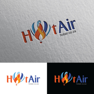 Hot Air and hotair.co.za | Logo Design by Rii