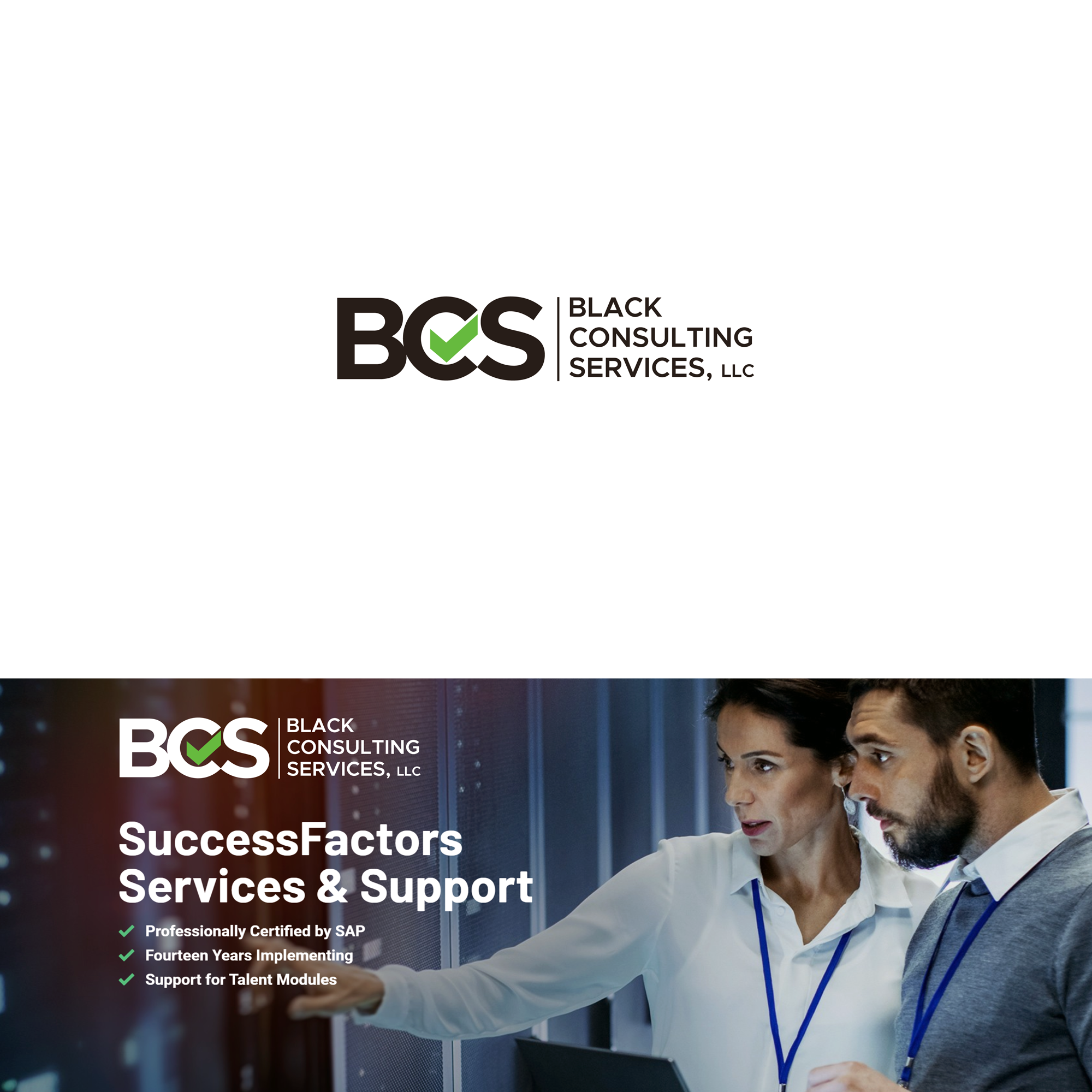 Logo Design by tavi for Black Consulting Services, LLC | Design #23664548