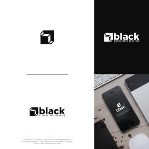 Logo Design by JohnM. for Black Consulting Services, LLC | Design: #23657973