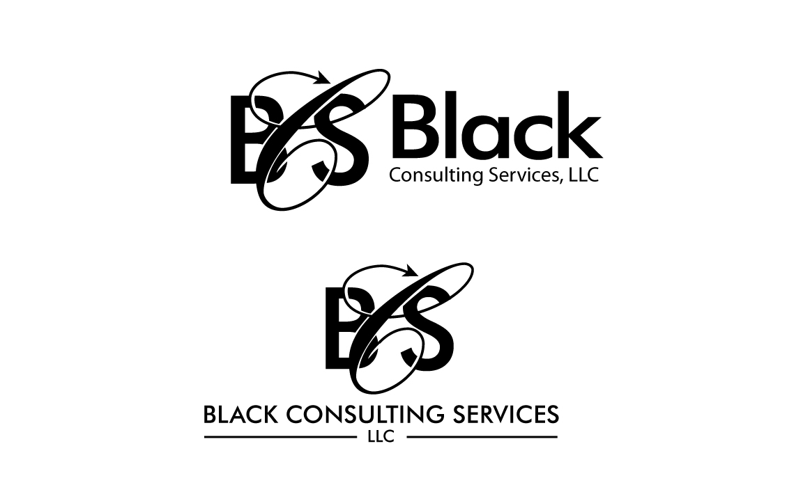Logo Design by GODDREAMCREATION for Black Consulting Services, LLC | Design #23658388
