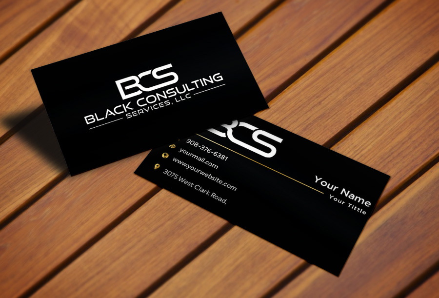 Logo Design by Sohel Ahamad for Black Consulting Services, LLC | Design: #23670699