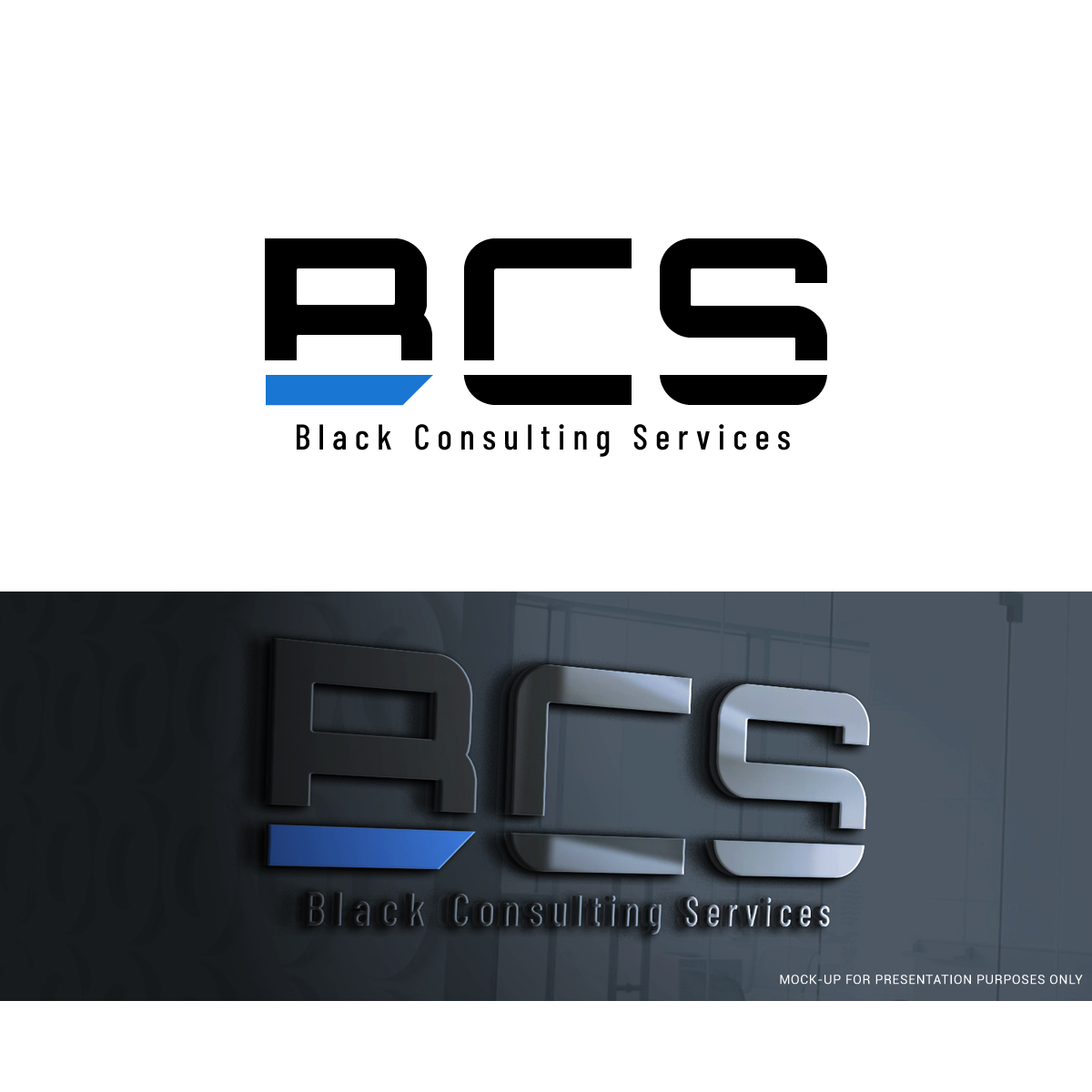 Logo Design by kimcam for Black Consulting Services, LLC | Design #23667894