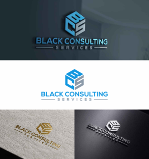 Logo Design by saher khan 2 for Black Consulting Services, LLC | Design: #23663105