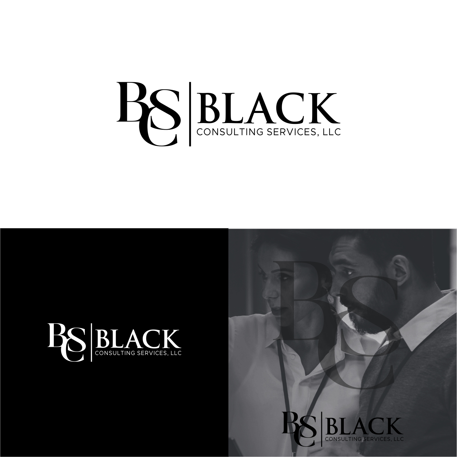 Logo Design by SigmaStudio for Black Consulting Services, LLC | Design #23660307