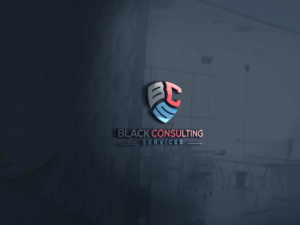 Logo Design by Pen Tool for Black Consulting Services, LLC | Design: #23658911