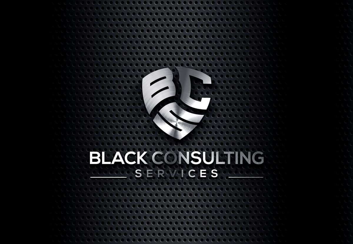 Logo Design by Pen Tool for Black Consulting Services, LLC | Design #23658912
