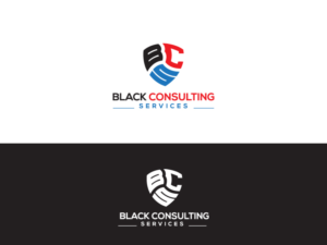 Logo Design by Pen Tool for Black Consulting Services, LLC | Design: #23658914