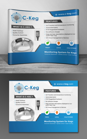 Trade Show Booth Design by ecorokerz for C-Keg | Design: #23658941