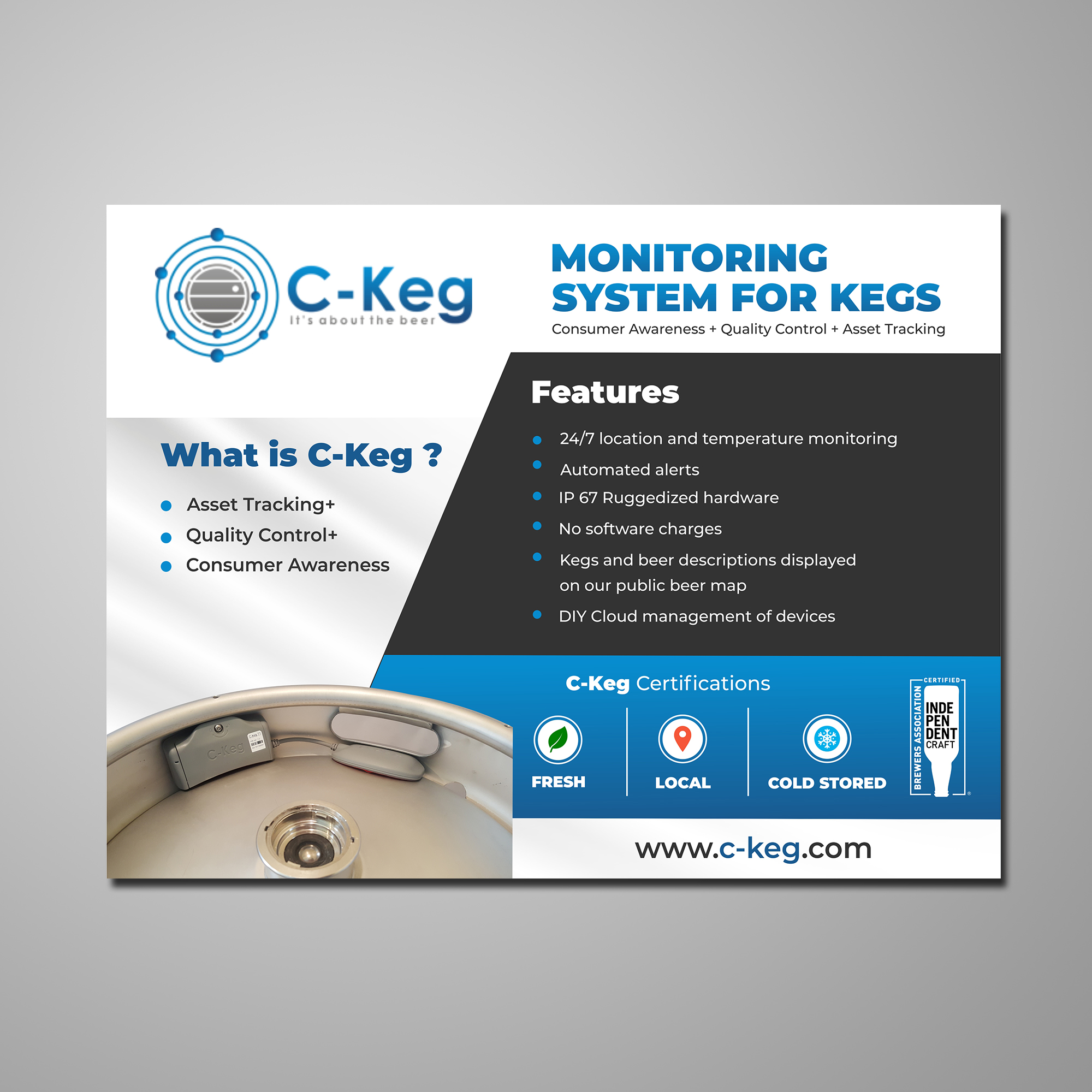 Trade Show Booth Design by ecorokerz for C-Keg | Design #23727949