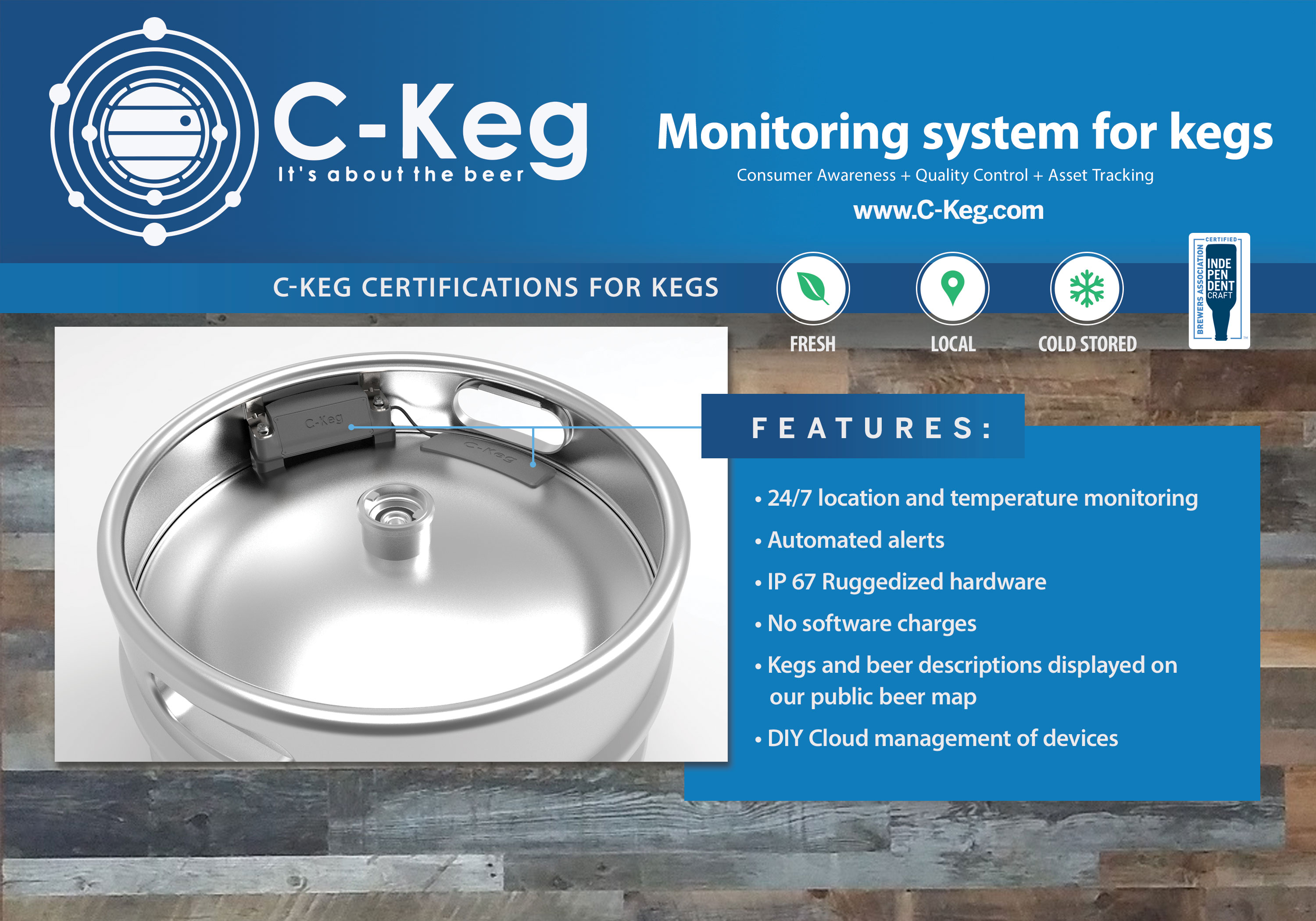Trade Show Booth Design by mt4design for C-Keg | Design #23658375