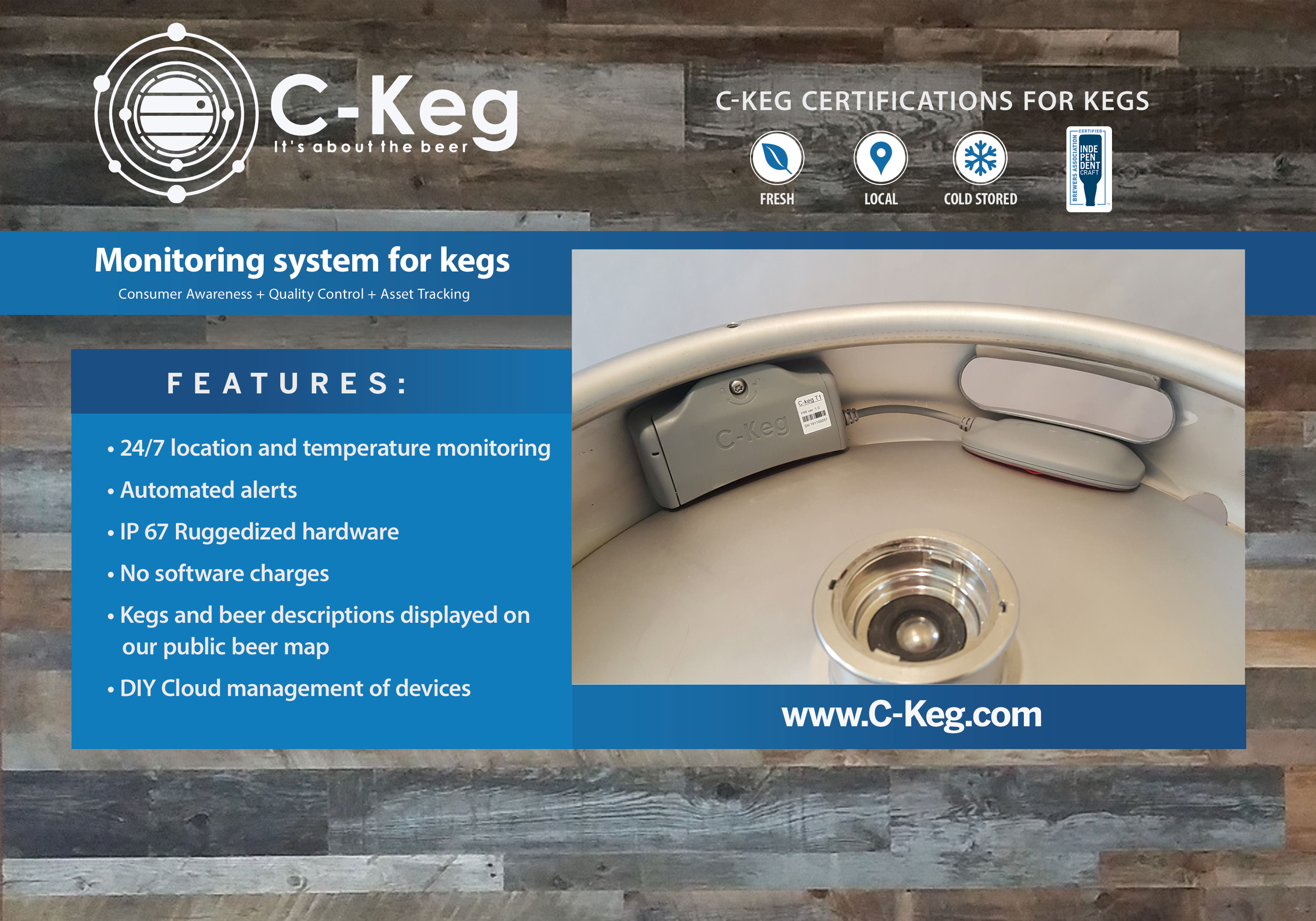 Trade Show Booth Design by mt4design for C-Keg | Design #23658379