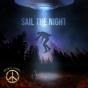 Kozmic Karma "Sail the night" | CD-Cover-Design von MNM