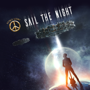 Kozmic Karma "Sail the night" | CD-Cover-Design von Tatlin