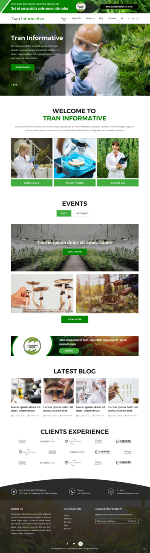Web Design by pb for this project | Design: #23672820