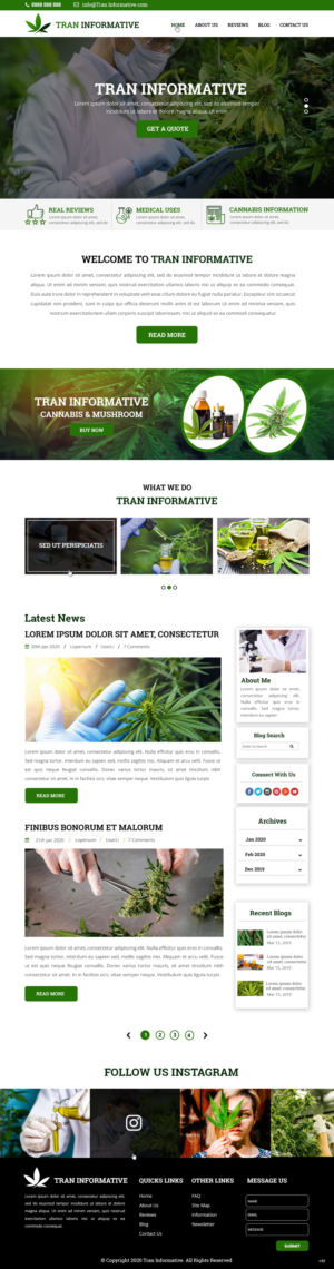 Web Design by pb for this project | Design: #23672823
