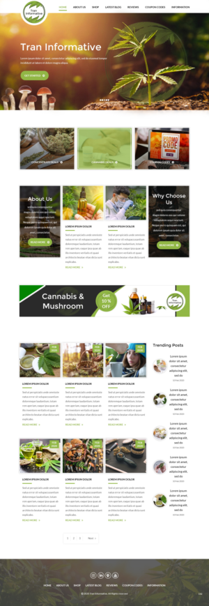 Web Design by pb for this project | Design: #23672842
