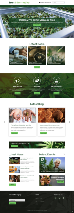 Web Design by pb for this project | Design: #23681951
