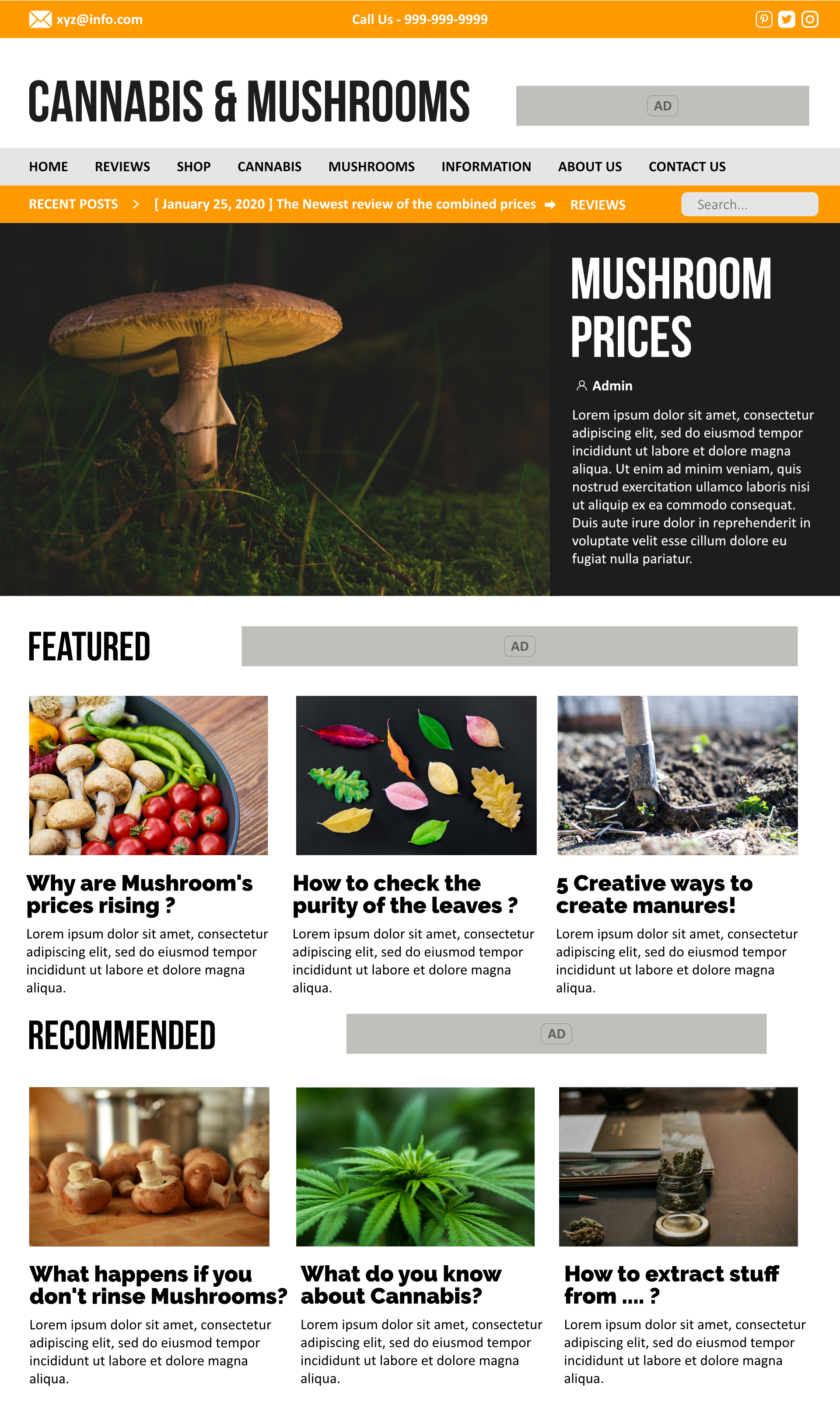 Web Design by Cynor Designs for this project | Design #23715720