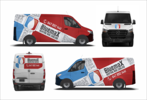 Design de Covering de Véhicule par Robert Macwan pour Bluemax Heating and Cooling | Design #23700980