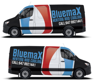 Car Wrap-Design von Deziners Zone für Bluemax Heating and Cooling | Design: #23689228