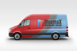 Car Wrap-Design von Nilufa Lima für Bluemax Heating and Cooling | Design: #23658129