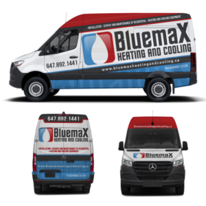 Car Wrap-Design von Yoga Tri für Bluemax Heating and Cooling | Design: #23680743