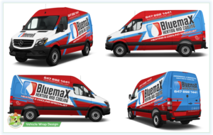 Car Wrap-Design von Azhoeck für Bluemax Heating and Cooling | Design: #23692062