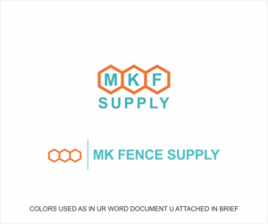 Logo Design by Logocraft for mk fence supply | Design: #23771108