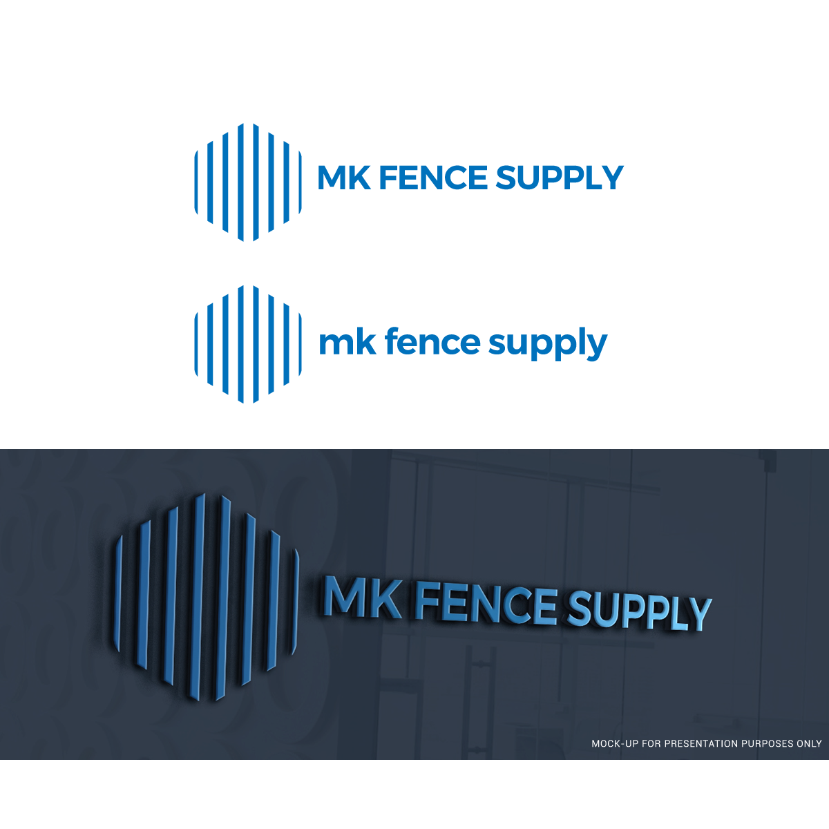 Logo Design by kimcam for mk fence supply | Design #23675025