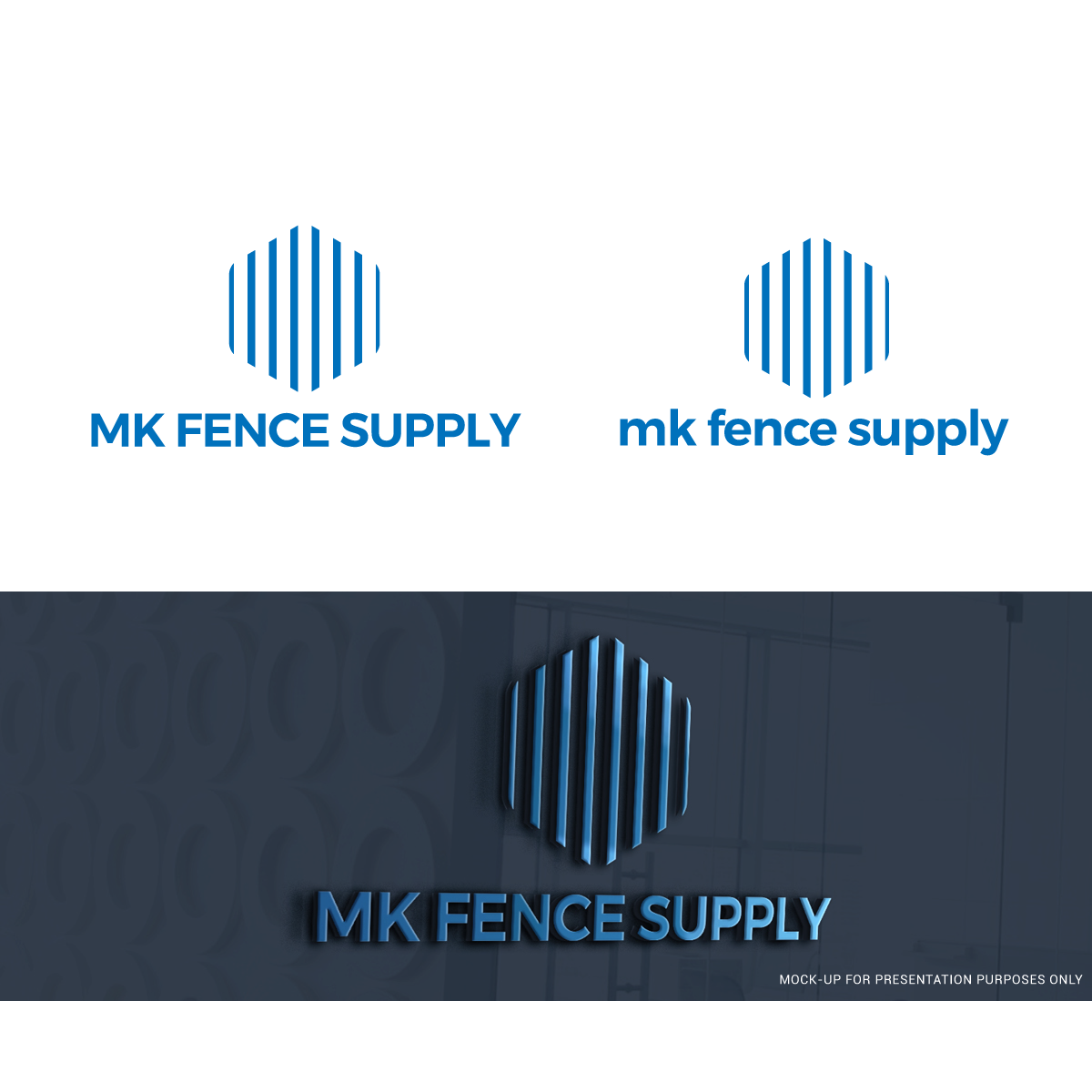 Logo Design by kimcam for mk fence supply | Design #23675026