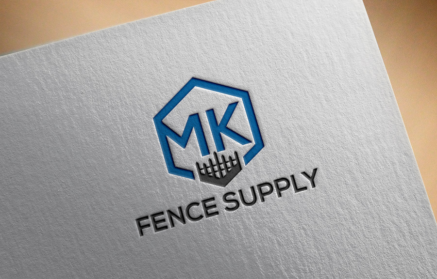 Logo Design by akterkhadijars for mk fence supply | Design #23659707
