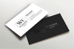 Business Card Design by Pictorial for We Recruit Group | Design #23660740