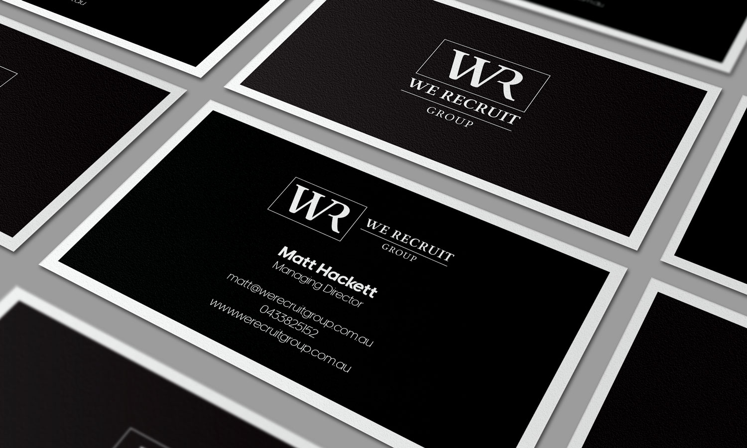 Design de Carte de Visite par coo.lt pour We Recruit Group | Design #23660197