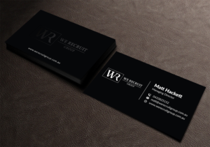 Business Card Design by Musa. A for We Recruit Group | Design: #23662692